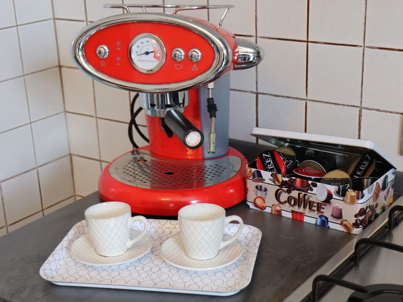 Coffee maker nel B&B Casa Giardini