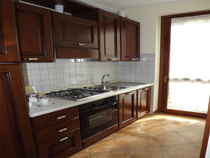 Cucina privata nel B&B Casa Giardini